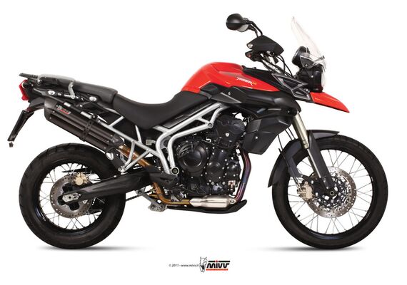 MIVV SUONO ΤΕΛΙΚΌ ΕΞΆΤΜΙΣΗΣ TRIUMPH TIGER 800 2011-2015 BLACK
