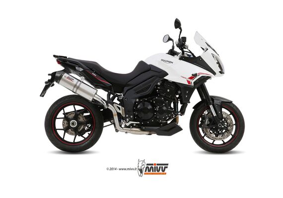 MIVV OVAL ΤΕΛΙΚΌ ΕΞΆΤΜΙΣΗΣ TRIUMPH TIGER 1050 SPORT 2013-2016 TITANIUM