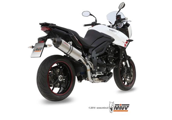 MIVV OVAL ΤΕΛΙΚΌ ΕΞΆΤΜΙΣΗΣ TRIUMPH TIGER 1050 SPORT 2013-2016 TITANIUM