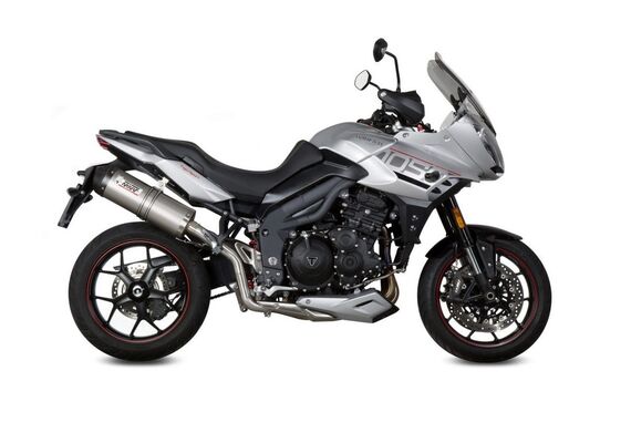 MIVV OVAL ΤΕΛΙΚΌ ΕΞΆΤΜΙΣΗΣ TRIUMPH TIGER 1050 SPORT 2017-2020 TITANIUM