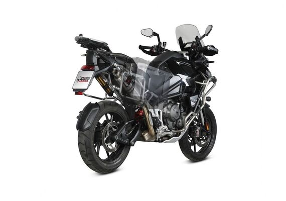 MIVV DAKAR ΤΕΛΙΚΌ ΕΞΆΤΜΙΣΗΣ TRIUMPH TIGER 1200 GT RALLY 2021-2024 ST. STEEL