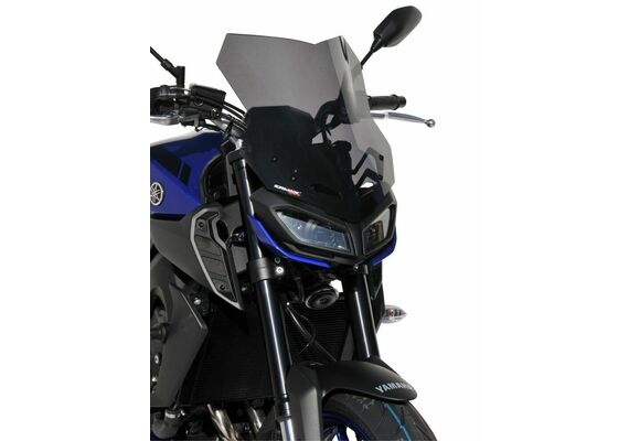 ERMAX ΖΕΛΑΤΊΝΑ YAMAHA MT 09 2017-2020 ΤΟΥΡΙΣΤΙΚΉ 38CM ΣΚΟΎΡΟ ΦΙΜΈ