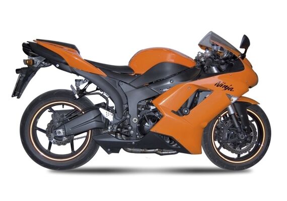 MIVV SUONO ΤΕΛΙΚΌ ΕΞΆΤΜΙΣΗΣ KAWASAKI ZX 6R 2007-2008 ST. STEEL