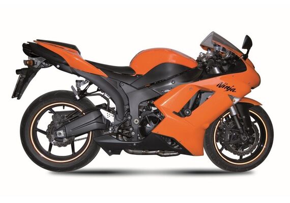 MIVV SUONO ΤΕΛΙΚΌ ΕΞΆΤΜΙΣΗΣ KAWASAKI ZX 6R 2007-2008 BLACK