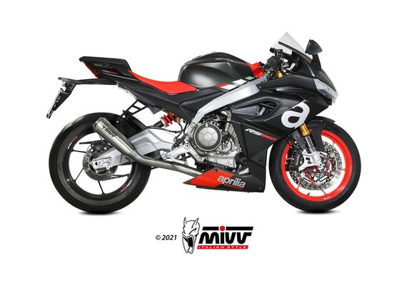 MIVV X-M1 ΟΛΌΣΩΜΗ ΕΞΆΤΜΙΣΗ APRILIA RS 660 TUONO 660 2020-2024 TITANIUM