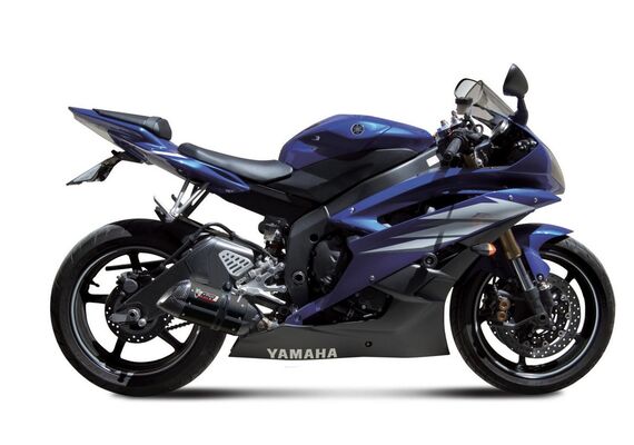 MIVV SUONO ΤΕΛΙΚΌ ΕΞΆΤΜΙΣΗΣ YAMAHA YZF R6 2006-2016 BLACK