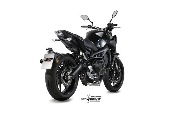 MIVV SUONO ΟΛΌΣΩΜΗ ΕΞΆΤΜΙΣΗ YAMAHA MT 09 2014-2020 BLACK