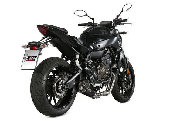 MIVV DELTA RACE ΟΛΌΣΩΜΗ ΕΞΆΤΜΙΣΗ YAMAHA MT 07 2014-2020 BLACK