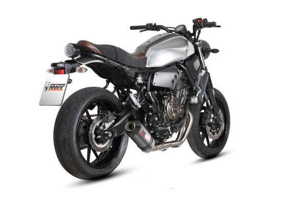 MIVV OVAL ΟΛΌΣΩΜΗ ΕΞΆΤΜΙΣΗ YAMAHA XSR 700 2016-2021 TITANIUM