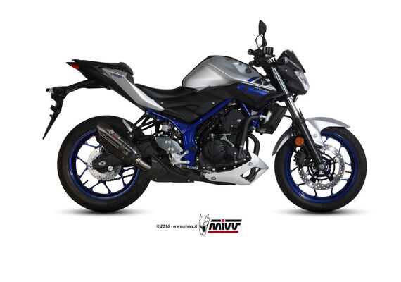 MIVV SUONO ΤΕΛΙΚΌ ΕΞΆΤΜΙΣΗΣ YAMAHA MT 03 2016-2024 BLACK