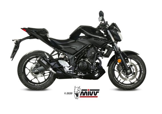 MIVV MK3 ΤΕΛΙΚΌ ΕΞΆΤΜΙΣΗΣ YAMAHA MT 03 2016-2024 CARBON