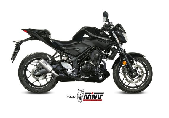MIVV MK3 ΤΕΛΙΚΌ ΕΞΆΤΜΙΣΗΣ YAMAHA MT 03 2016-2024 ST. STEEL