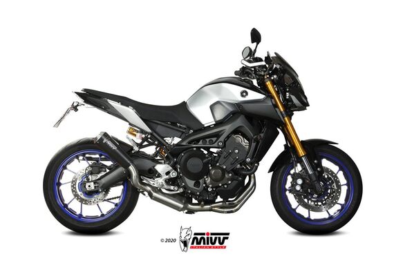 MIVV X-M1 ΟΛΌΣΩΜΗ ΕΞΆΤΜΙΣΗ YAMAHA MT 09 2014-2020 BLACK
