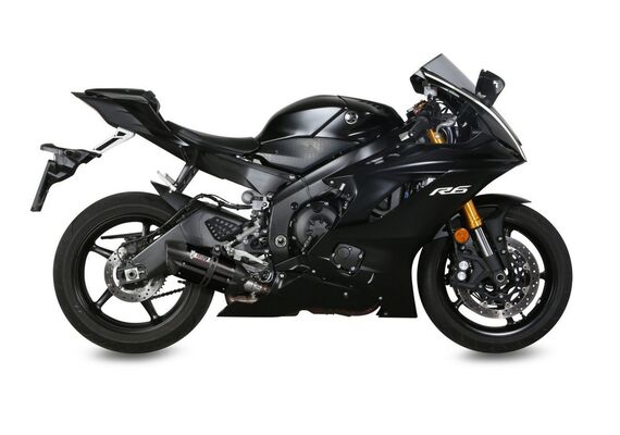 MIVV SUONO ΤΕΛΙΚΌ ΕΞΆΤΜΙΣΗΣ YAMAHA YZF R6 2017-2022 BLACK