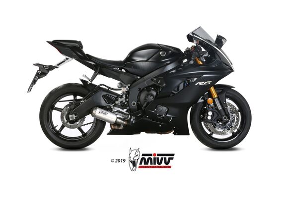 MIVV MK3 ΤΕΛΙΚΌ ΕΞΆΤΜΙΣΗΣ YAMAHA YZF R6 2017-2022 ST. STEEL