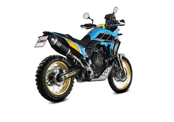 MIVV DAKAR ΤΕΛΙΚΌ ΕΞΆΤΜΙΣΗΣ YAMAHA TENERE 700 2019-2024 BLACK