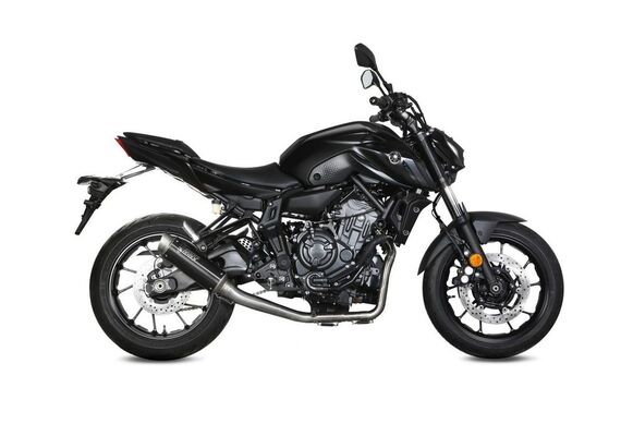 MIVV GPPRO ΟΛΌΣΩΜΗ ΕΞΆΤΜΙΣΗ YAMAHA MT 07 2021-2024 BLACK