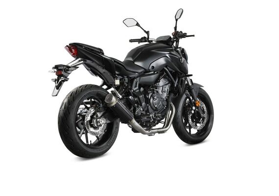 MIVV GPPRO ΟΛΌΣΩΜΗ ΕΞΆΤΜΙΣΗ YAMAHA MT 07 2021-2024 BLACK