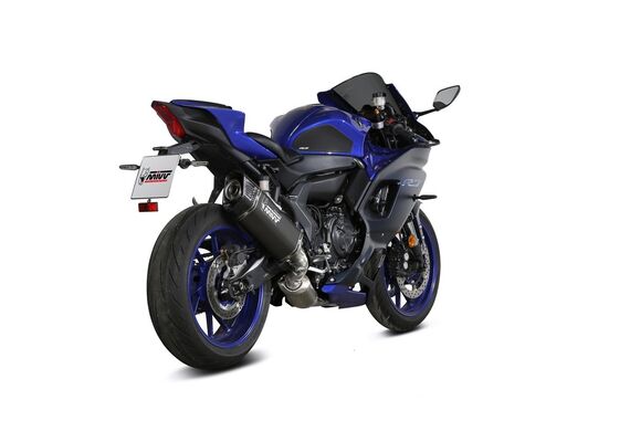 MIVV SR-1 ΟΛΌΣΩΜΗ ΕΞΆΤΜΙΣΗ YAMAHA YZF R7 2022-2024 BLACK TITANIUM