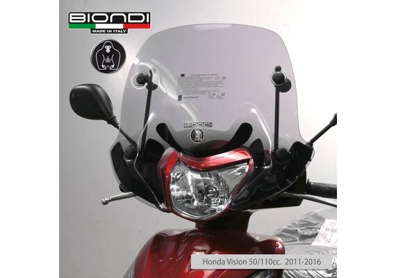 BIONDI ΖΕΛΑΤΊΝΑ SYM HD 300 2019-2024 HONDA SH 300 2011-2014 VISION 110 ΚΟΝΤΉ 47X54CM ΕΛΑΦΡΏΣ ΦΙΜΈ