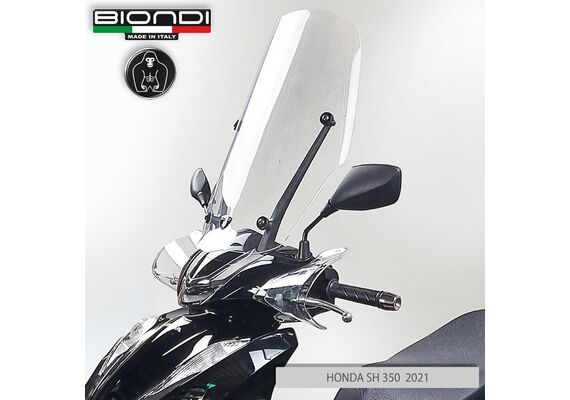 BIONDI ΖΕΛΑΤΊΝΑ HONDA SH 350 2021-2024 ΨΗΛΉ 56X47CM ΔΙΆΦΑΝΗ