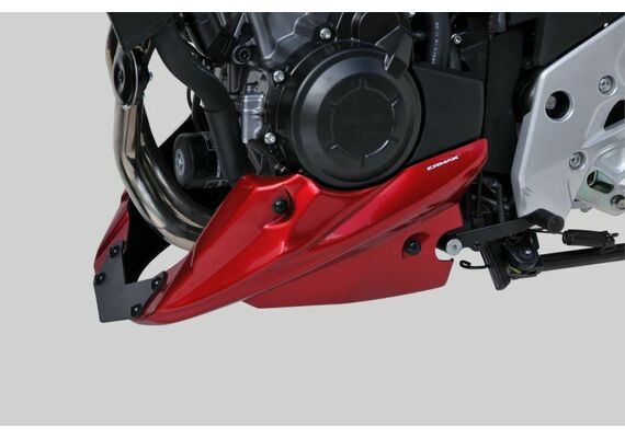 ERMAX ΚΑΡΊΝΑ HONDA CB 500X 2016-2018 ΜΑΎΡΗ ΆΒΑΦΗ