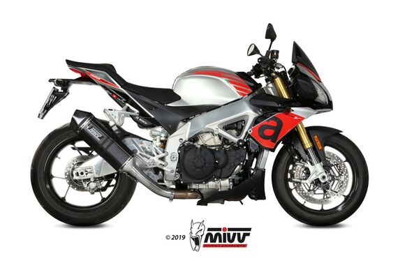 MIVV SPEED EDGE ΤΕΛΙΚΌ ΕΞΆΤΜΙΣΗΣ APRILIA TUONO V4 1100 2018-2020 BLACK