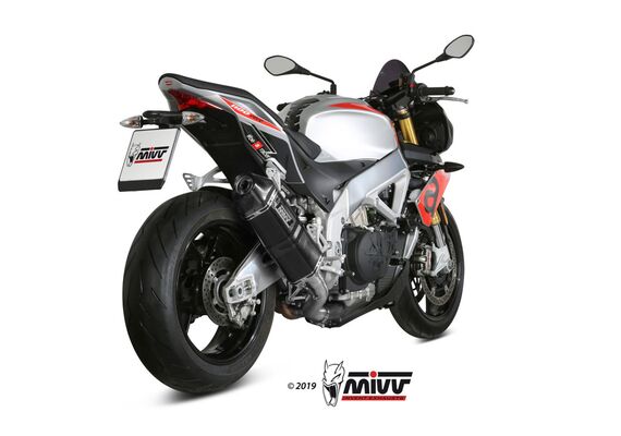 MIVV SPEED EDGE ΤΕΛΙΚΌ ΕΞΆΤΜΙΣΗΣ APRILIA TUONO V4 1100 2018-2020 BLACK