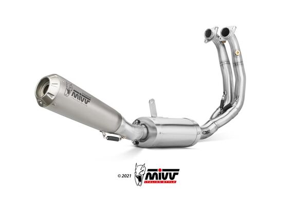 MIVV X-M1 ΟΛΌΣΩΜΗ ΕΞΆΤΜΙΣΗ APRILIA RS 660 TUONO 660 2020-2024 TITANIUM