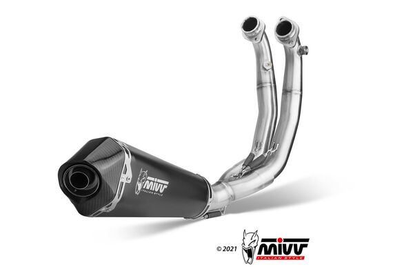 MIVV DELTA RACE ΟΛΌΣΩΜΗ ΕΞΆΤΜΙΣΗ APRILIA RS 660 TUONO 660 2020-2024 BLACK