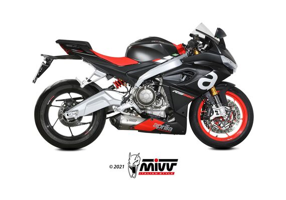 MIVV DELTA RACE ΟΛΌΣΩΜΗ ΕΞΆΤΜΙΣΗ APRILIA RS 660 TUONO 660 2020-2024 ST. STEEL