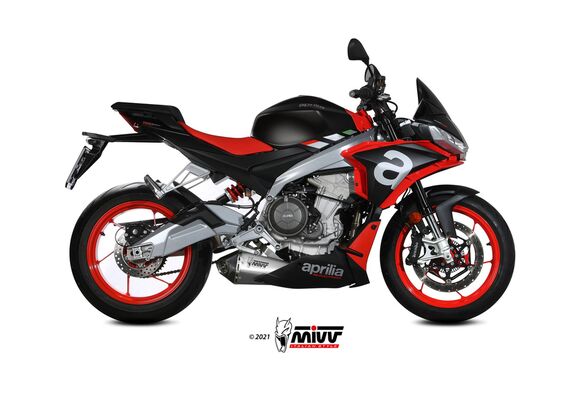 MIVV DELTA RACE ΟΛΌΣΩΜΗ ΕΞΆΤΜΙΣΗ APRILIA RS 660 TUONO 660 2020-2024 ST. STEEL