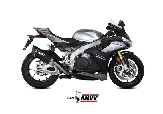 MIVV SR-1 ΤΕΛΙΚΌ ΕΞΆΤΜΙΣΗΣ APRILIA RSV4R TUONO V4 2021-2024 BLACK TITANIUM