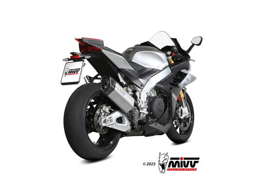 MIVV SR-1 ΤΕΛΙΚΌ ΕΞΆΤΜΙΣΗΣ APRILIA RSV4R TUONO V4 2021-2024 TITANIUM