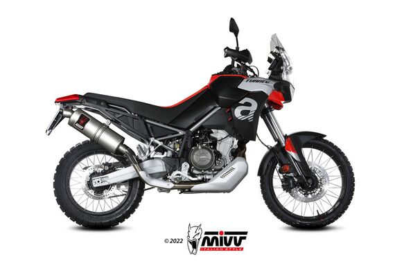 MIVV DAKAR ΤΕΛΙΚΌ ΕΞΆΤΜΙΣΗΣ APRILIA TUAREG 660 2022-2024 ST. STEEL