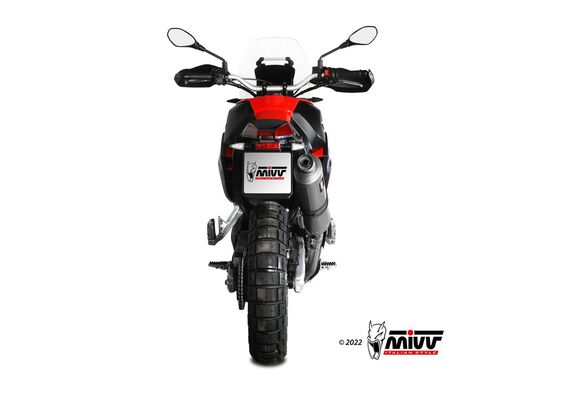 MIVV DAKAR ΤΕΛΙΚΌ ΕΞΆΤΜΙΣΗΣ APRILIA TUAREG 660 2022-2024 ST. STEEL