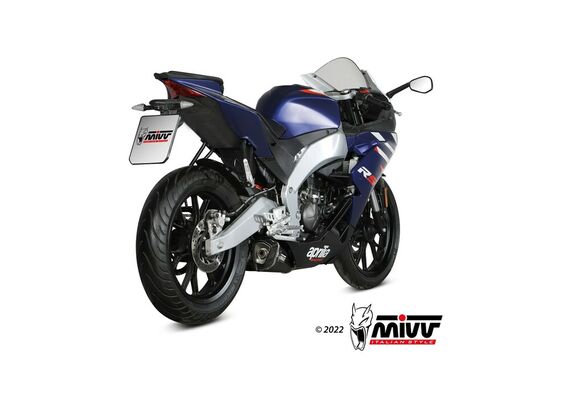 MIVV DELTA RACE ΟΛΌΣΩΜΗ ΕΞΆΤΜΙΣΗ APRILIA RS 125 2021-2024 BLACK