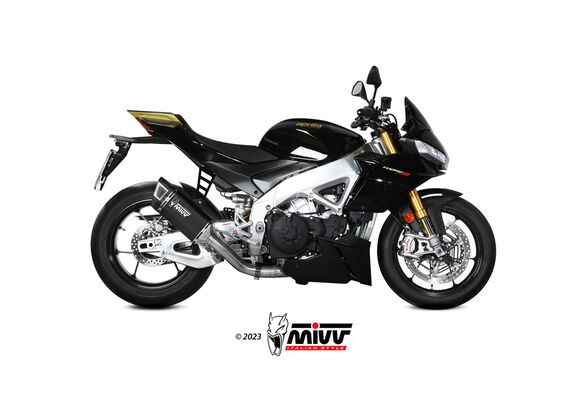 MIVV SR-1 ΤΕΛΙΚΌ ΕΞΆΤΜΙΣΗΣ APRILIA RSV4R TUONO V4 2021-2024 BLACK TITANIUM