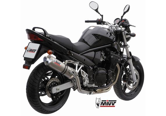 MIVV OVAL ΤΕΛΙΚΌ ΕΞΆΤΜΙΣΗΣ SUZUKI GSF 650 BANDIT 2005-2006 ST. STEEL