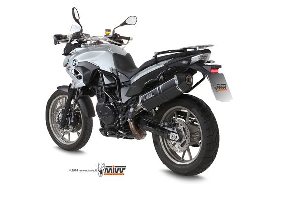 MIVV SPEED EDGE ΤΕΛΙΚΌ ΕΞΆΤΜΙΣΗΣ BMW F 700 GS 2013-2017 BLACK