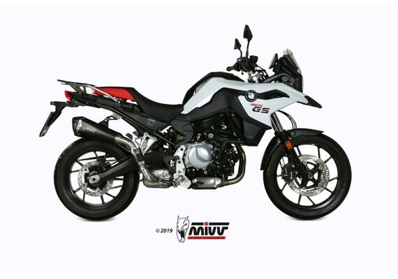 MIVV DELTA RACE ΤΕΛΙΚΌ ΕΞΆΤΜΙΣΗΣ BMW F 750 GS F 850 GS 2018-2023 BLACK