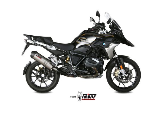 MIVV OVAL ΤΕΛΙΚΌ ΕΞΆΤΜΙΣΗΣ BMW R 1250 GS / ADVENTURE 2019-2023 TITANIUM