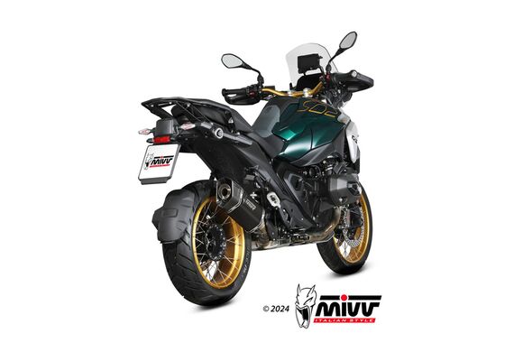 MIVV SR-1 ΤΕΛΙΚΌ ΕΞΆΤΜΙΣΗΣ BMW R 1300 GS 2024-2025 BLACK TITANIUM