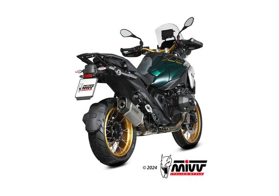 MIVV SR-1 ΤΕΛΙΚΌ ΕΞΆΤΜΙΣΗΣ BMW R 1300 GS 2024-2025 TITANIUM