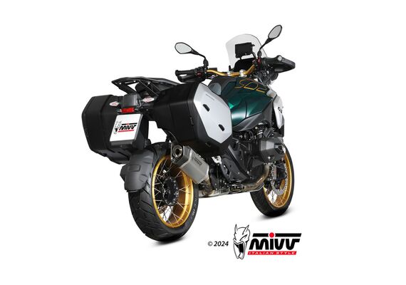 MIVV SR-1 ΤΕΛΙΚΌ ΕΞΆΤΜΙΣΗΣ BMW R 1300 GS 2024-2025 TITANIUM