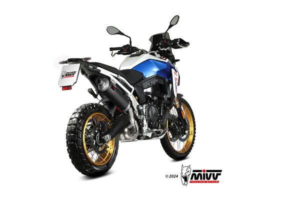 MIVV DAKAR ΤΕΛΙΚΌ ΕΞΆΤΜΙΣΗΣ BMW F 900 GS 2024-2025 BLACK