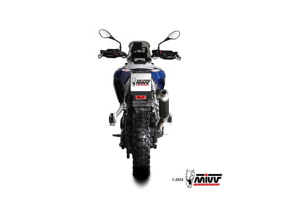 MIVV DAKAR ΤΕΛΙΚΌ ΕΞΆΤΜΙΣΗΣ BMW F 900 GS 2024-2025 BLACK