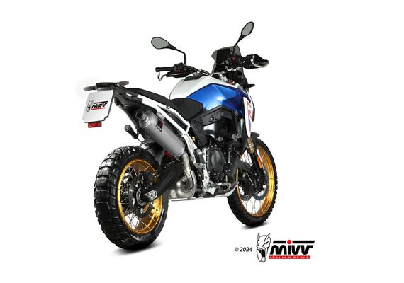 MIVV DAKAR ΤΕΛΙΚΌ ΕΞΆΤΜΙΣΗΣ BMW F 900 GS 2024-2025 ST. STEEL