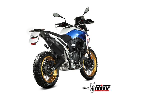 MIVV SPEED EDGE ΤΕΛΙΚΌ ΕΞΆΤΜΙΣΗΣ BMW F 900 GS 2024-2025 BLACK