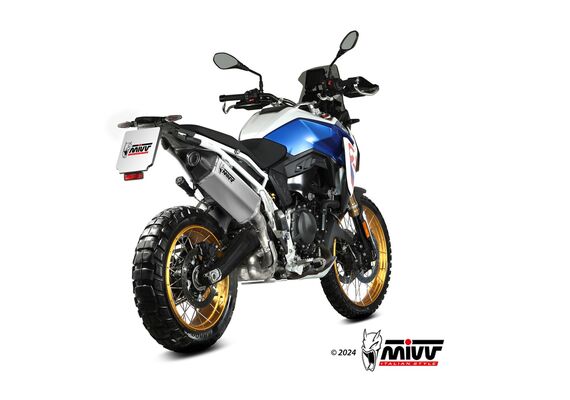 MIVV SPEED EDGE ΤΕΛΙΚΌ ΕΞΆΤΜΙΣΗΣ BMW F 900 GS 2024-2025 ST. STEEL